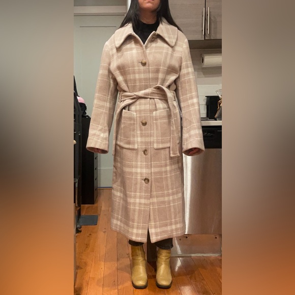 Reformation Middlefield Plaid Coat - Picture 11 of 11